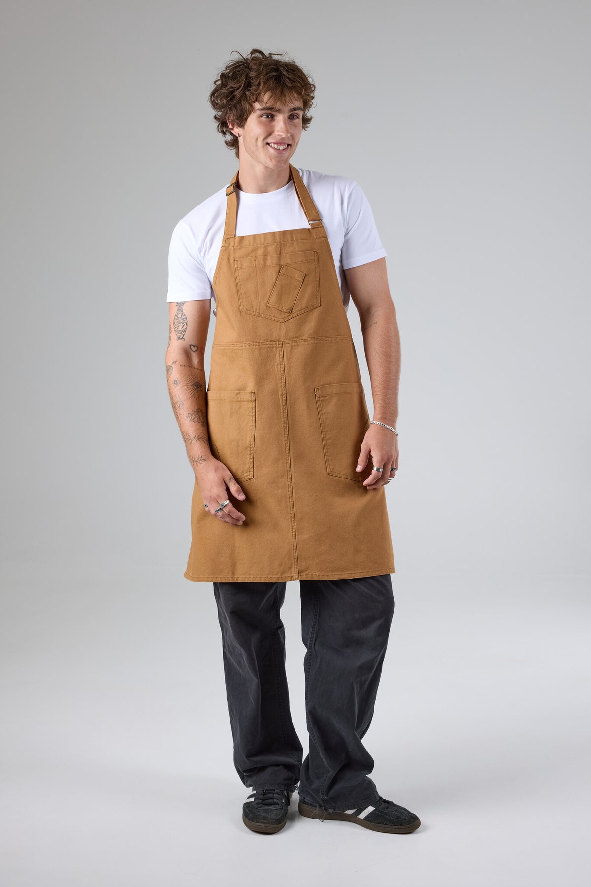 Chef Works - Rockford Bib Apron- Nutmeg - ABKV053
