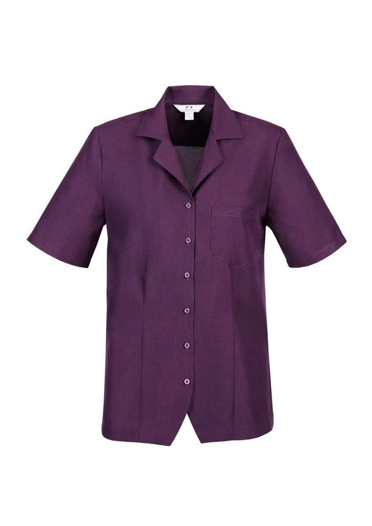 Biz Collection - OASIS OVERBLOUSE -GRAPE -_GRAPE - S265LS