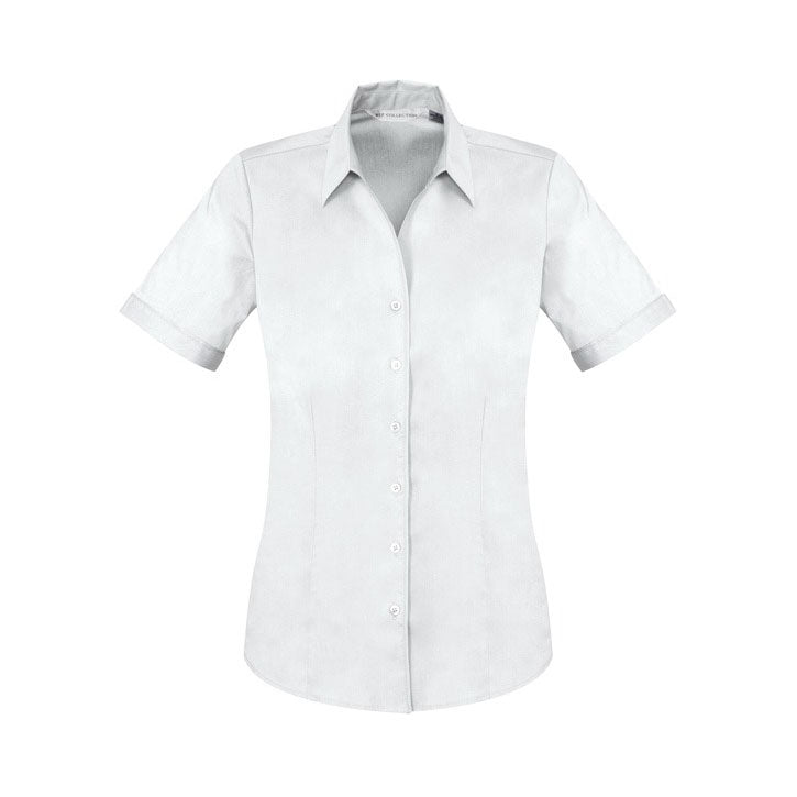 Biz Collection - Monaco Ladies Shirt -WHITE -_White - S770LS