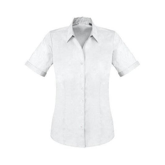 Biz Collection - Monaco Ladies Shirt -WHITE -_White - S770LS
