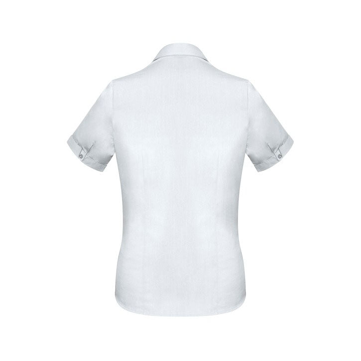 Biz Collection - Monaco Ladies Shirt -WHITE -_White - S770LS