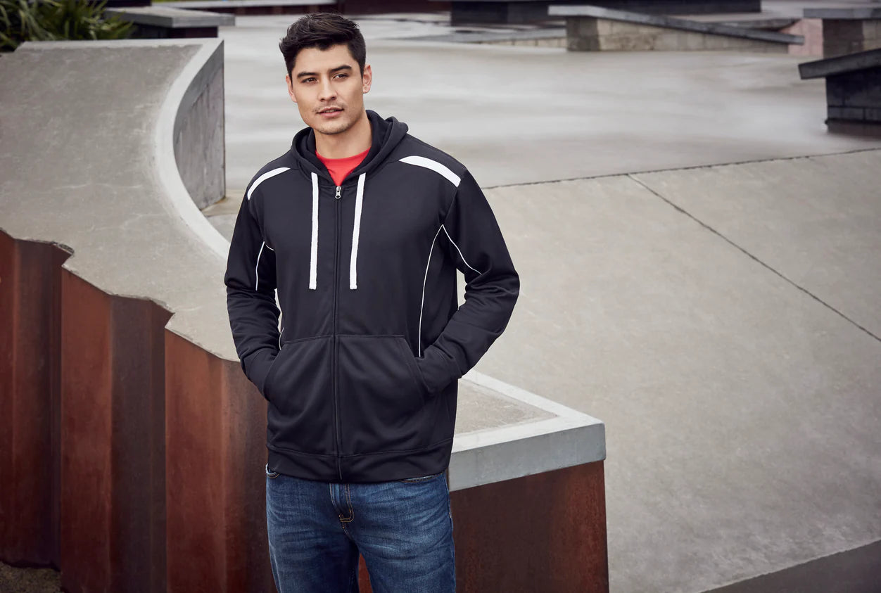 Biz Collection - United Adults Hoodie -Navy/White -_Navy/White - SW310M