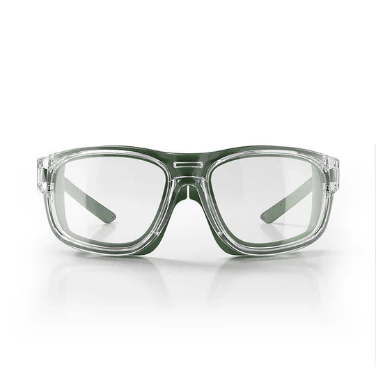 Safestyle - Switches Clear/Green Frame Clear Lens_SPSW1-0002