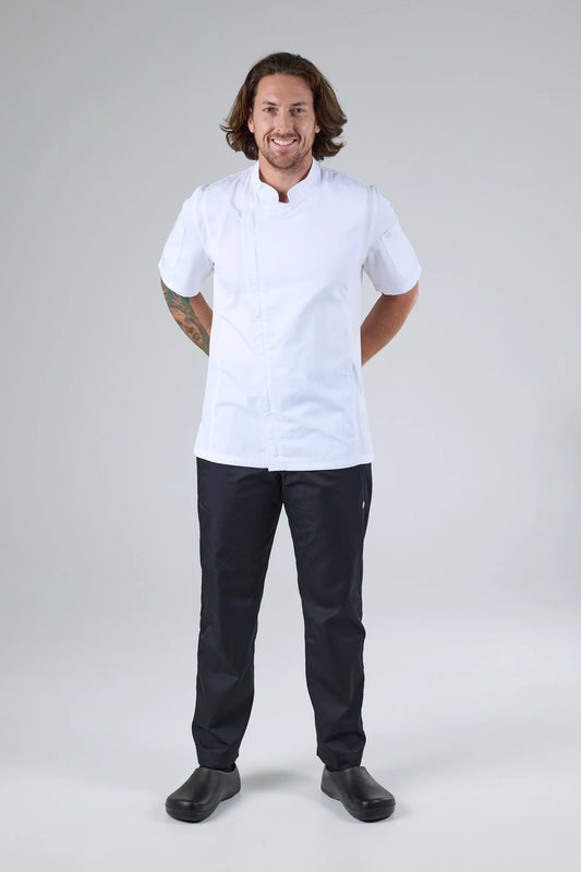 Chef Works - Springfield Chef Jacket- White - BCSZ009