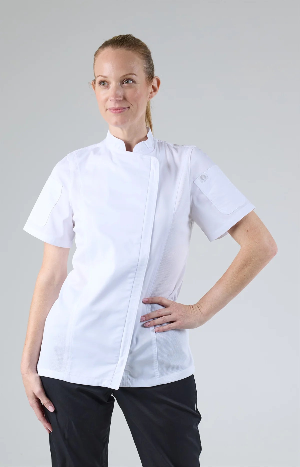 Chef Works - Springfield Chef Jacket- White - BCWSZ006