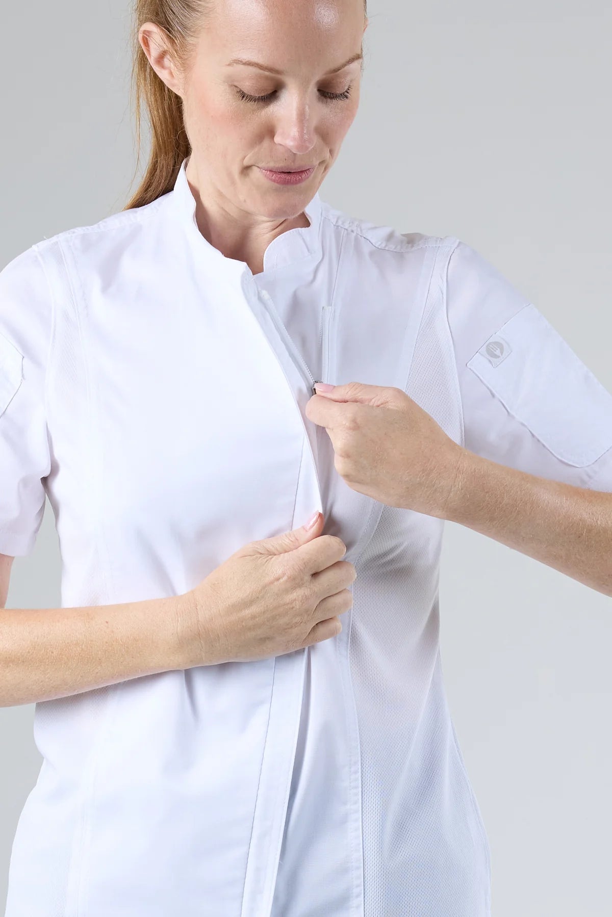 Chef Works - Springfield Chef Jacket- White - BCWSZ006