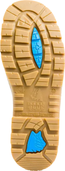 Steel Blue - ARGYLE ZIP - 150mm zip sided boot with TPU sole_Wheat - 312152