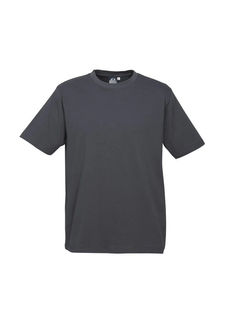 Biz Collection - Mens Ice Tee -CHARCOAL -_Charcoal - T10012