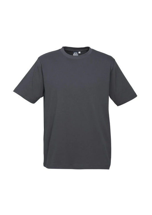 Biz Collection - Mens Ice Tee -CHARCOAL -_Charcoal - T10012