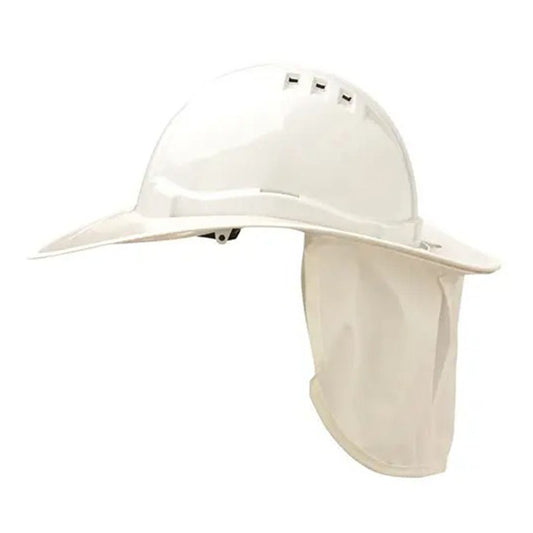 PRO CHOICE - V6 HARD HAT PLASTIC BRIM WHITE - V6PB-W