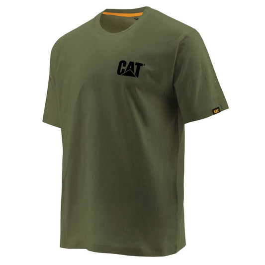 CAT - TRADEMARK TEE_Chive - W05324.12369