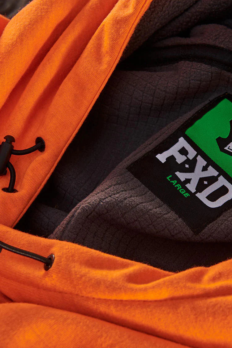 FXD - WF-1 Bonded Membrane Fleece Hoody_Orange