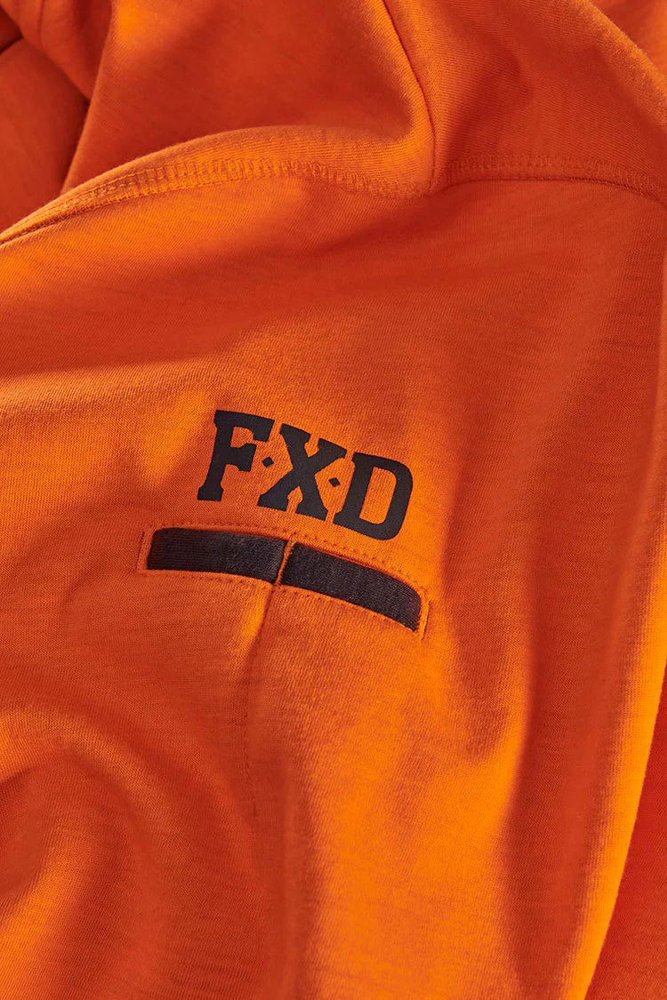 FXD - WF-1 Bonded Membrane Fleece Hoody_Orange