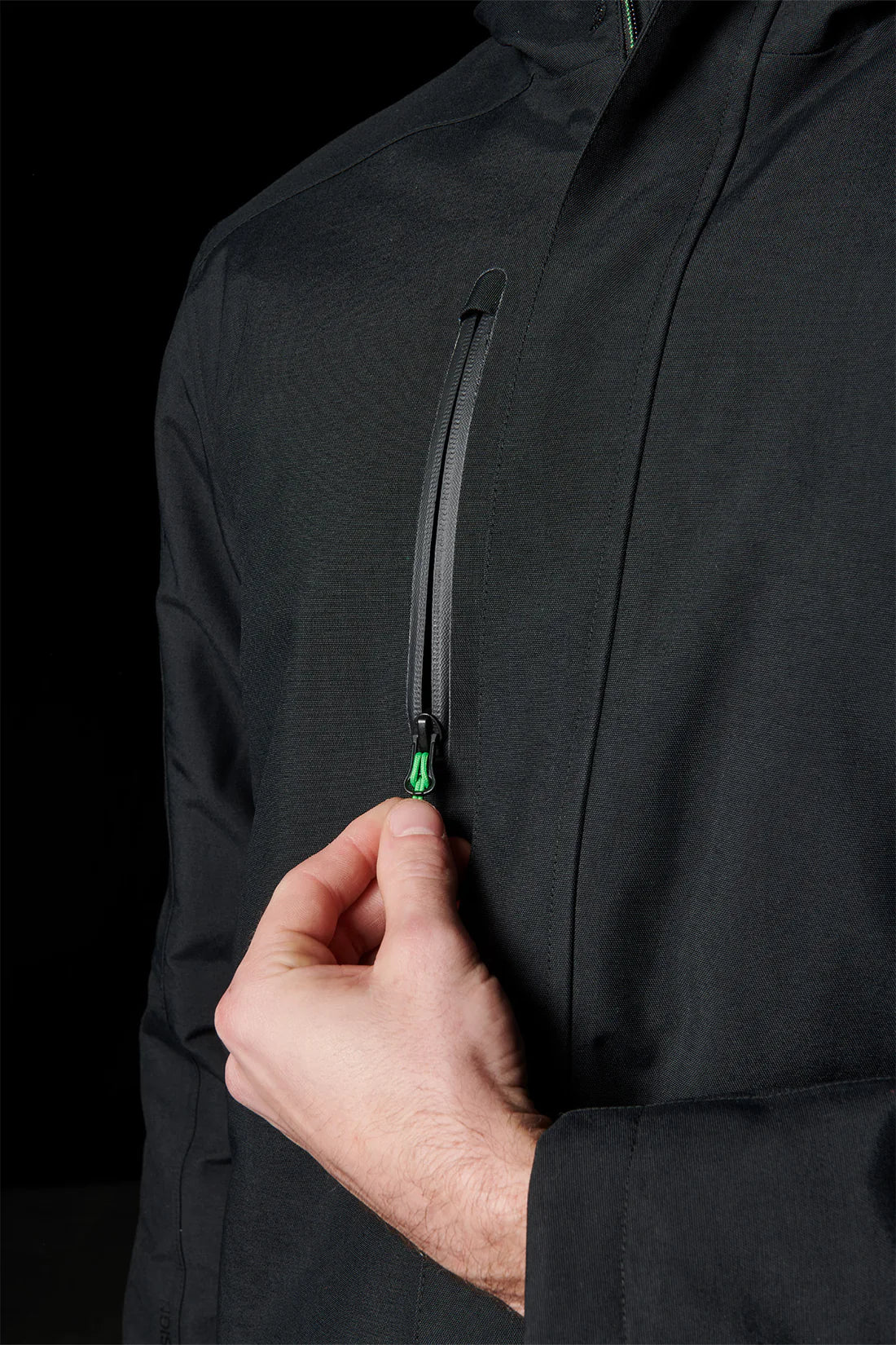 FXD - WO-1 Insulated Waterproof Jacket_Black
