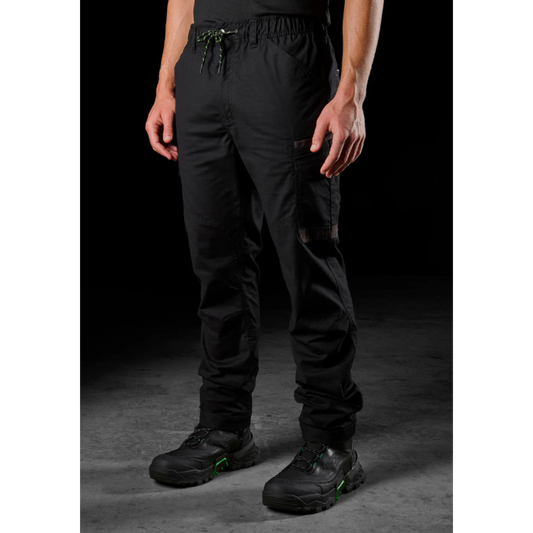 FXD - WP-12 - Elastic Waist Stretch Ripstop Work Pant_Black