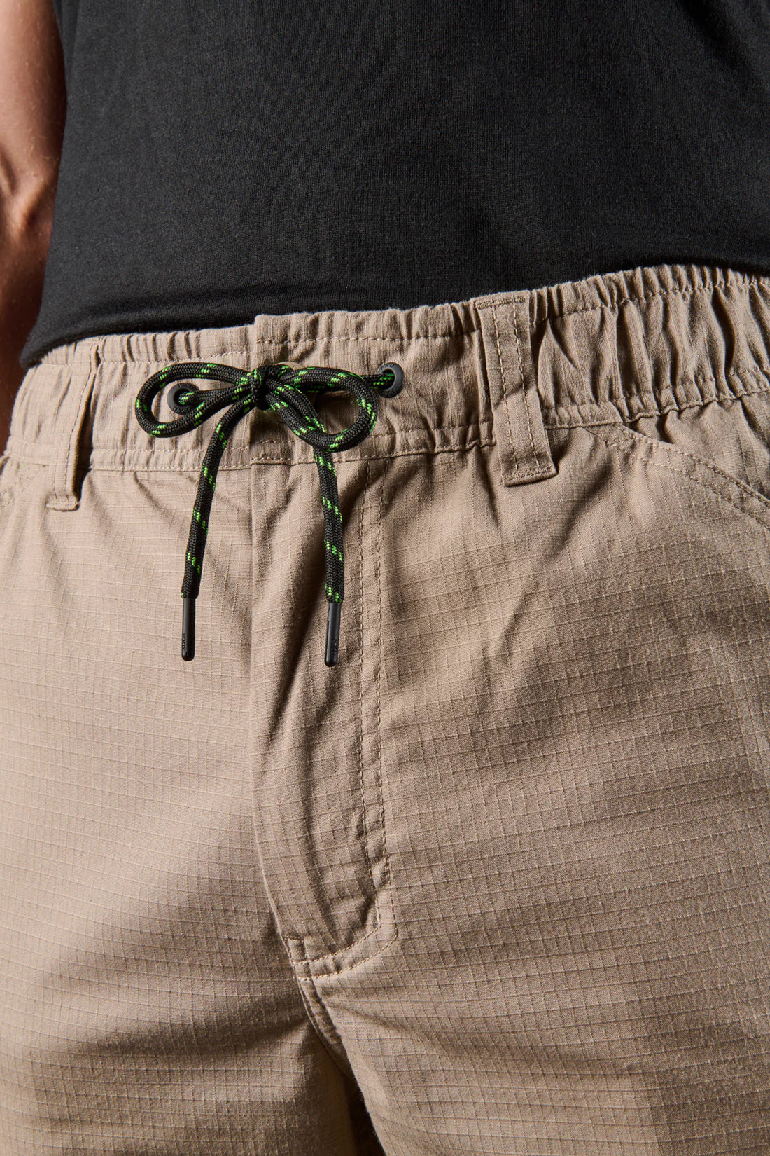 FXD - WP-12 - Elastic Waist Stretch Ripstop Work Pant_Khaki