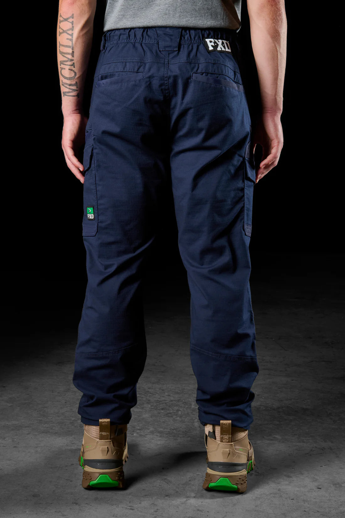 FXD - WP-12 - Elastic Waist Stretch Ripstop Work Pant_Navy