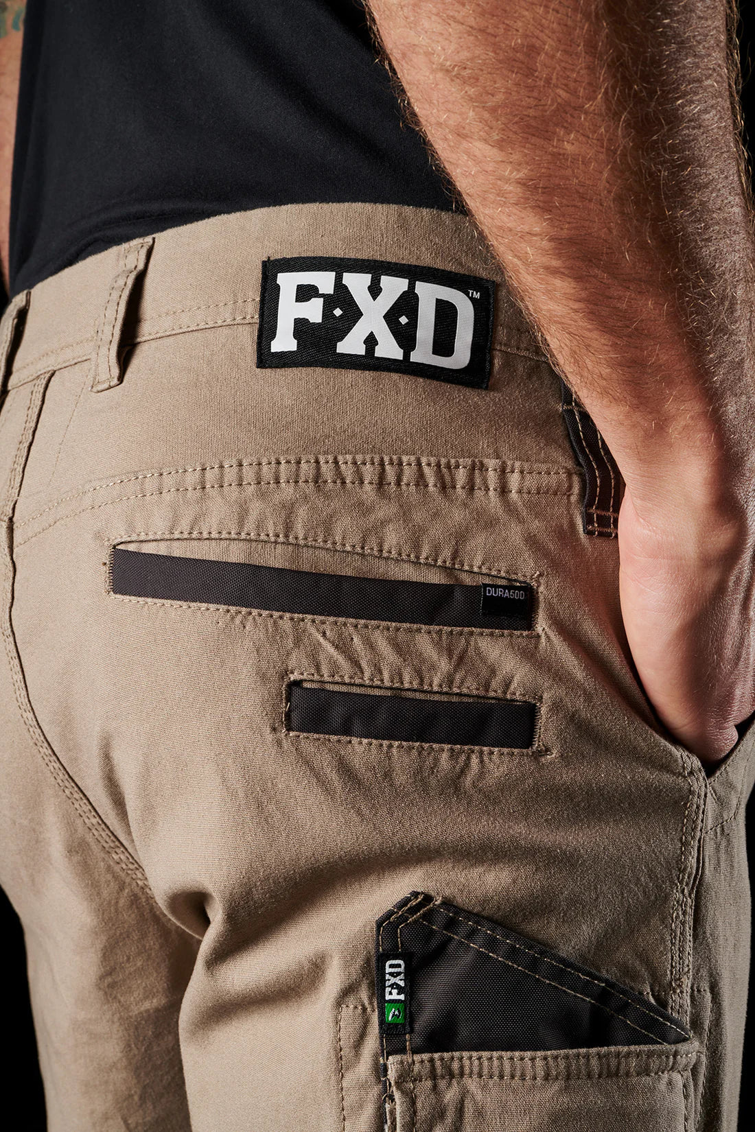 FXD - WP-3 Stretch canvas work pant_Khaki