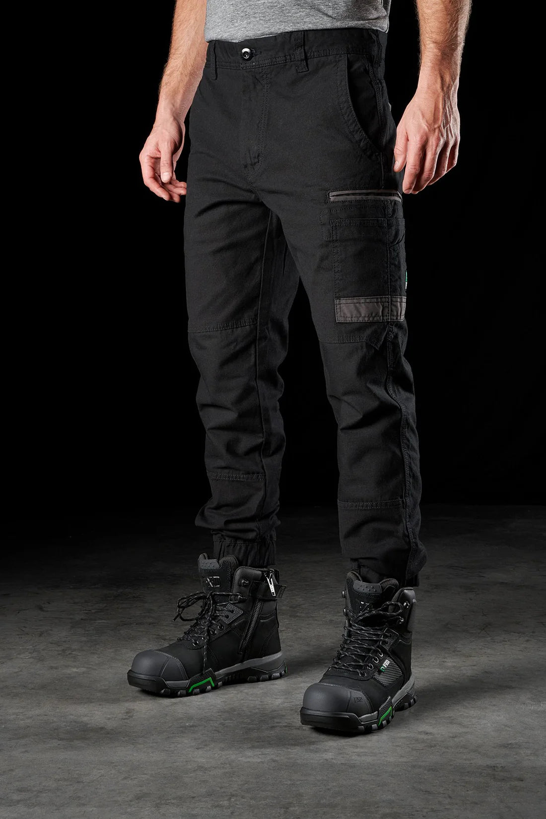 FXD - WP-4 Stretch Cuff Work Pant_Black