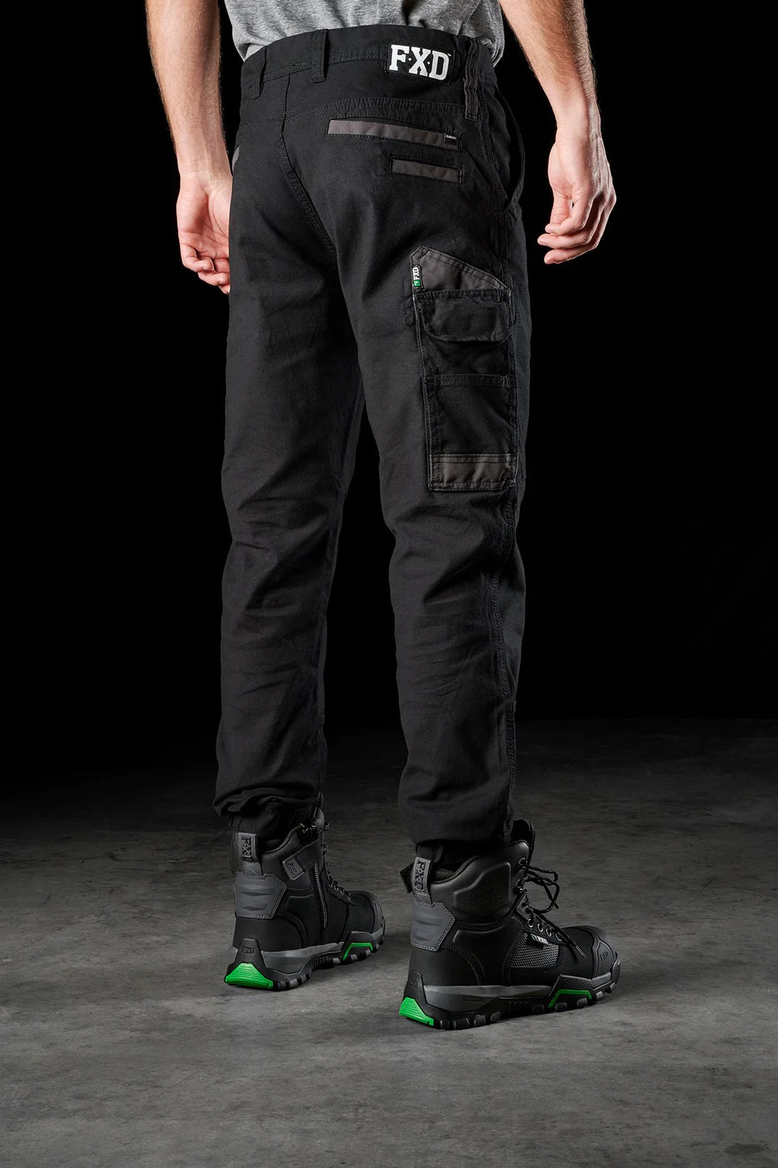 FXD - WP-4 Stretch Cuff Work Pant_Black