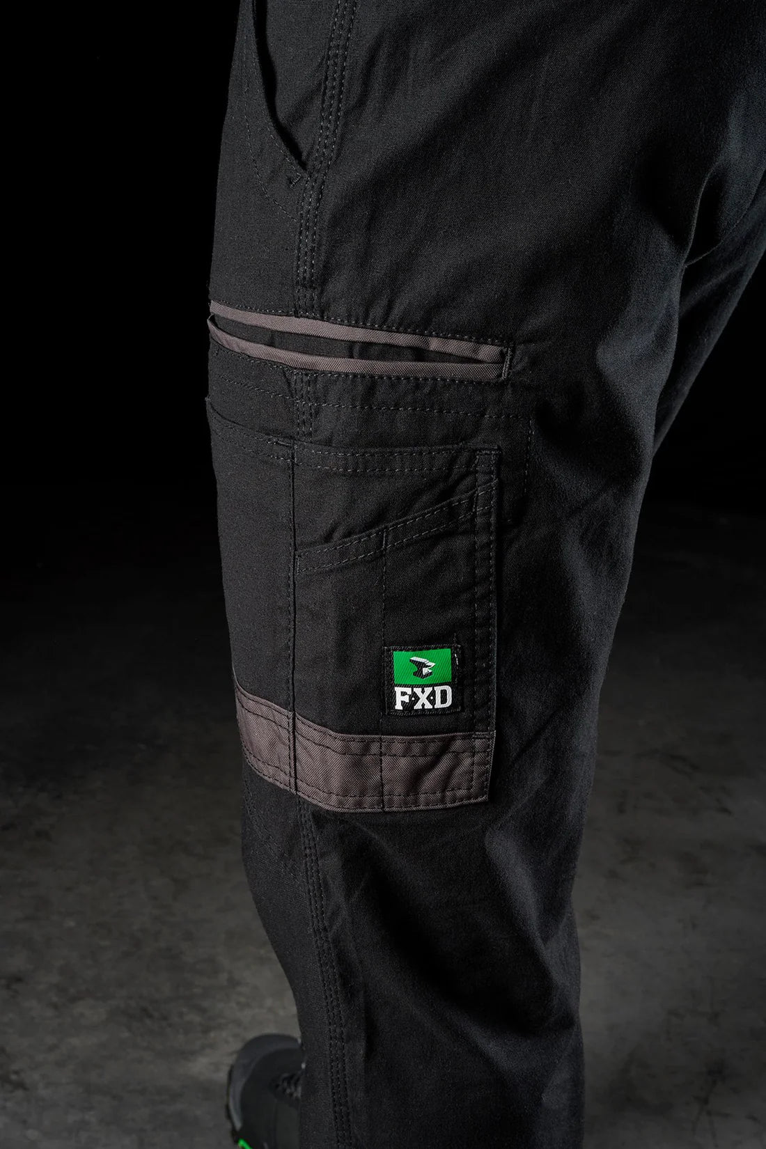 FXD - WP-4 Stretch Cuff Work Pant_Black