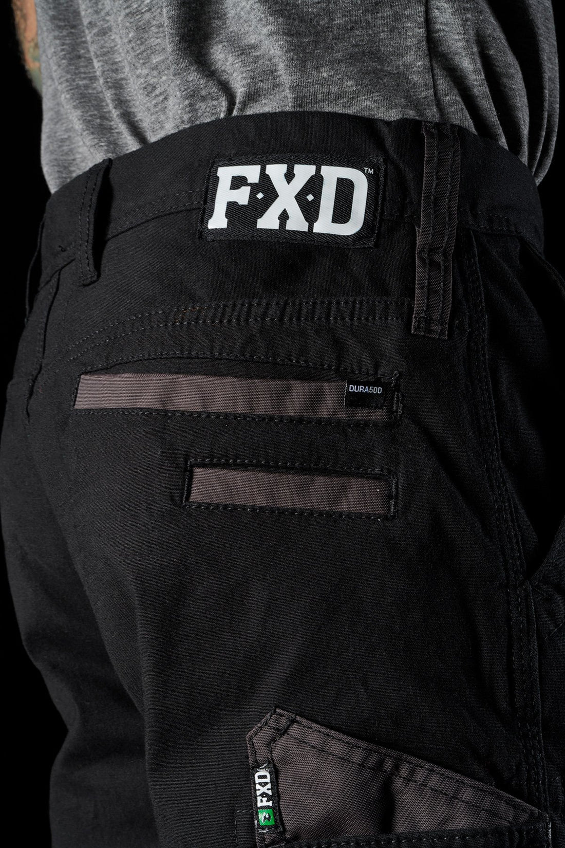 FXD - WP-4 Stretch Cuff Work Pant_Black