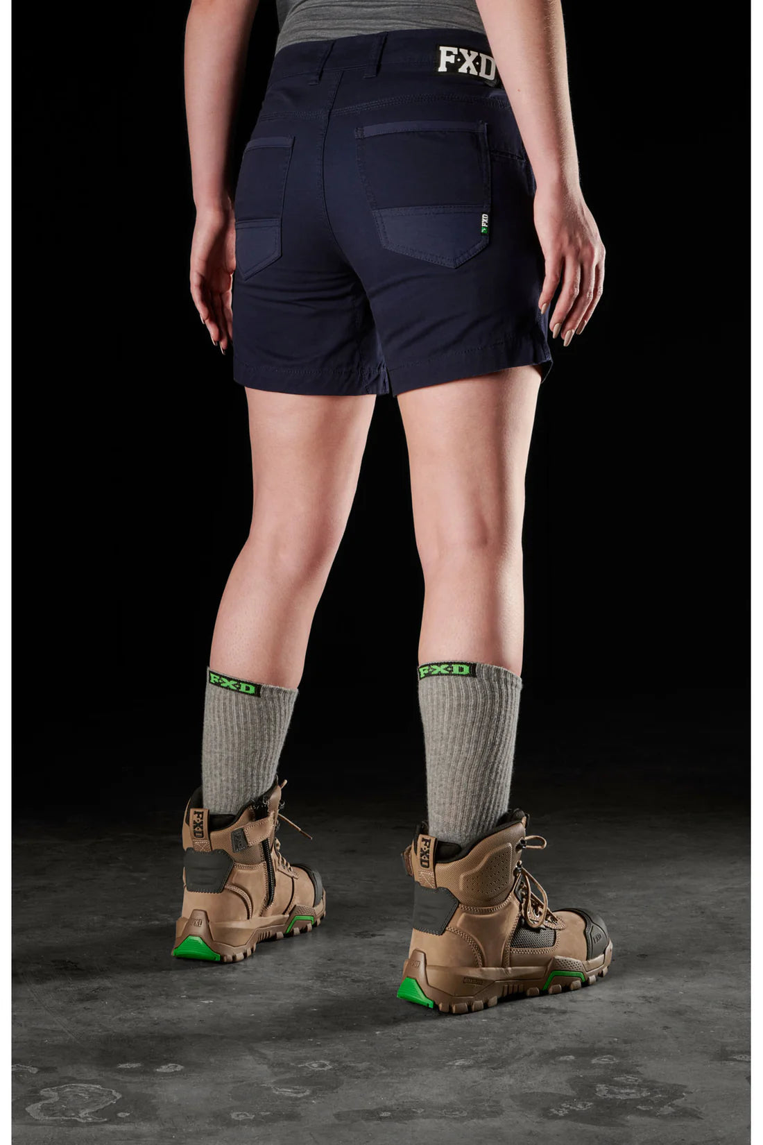 FXD - WS-2W Womens short shorts_Navy