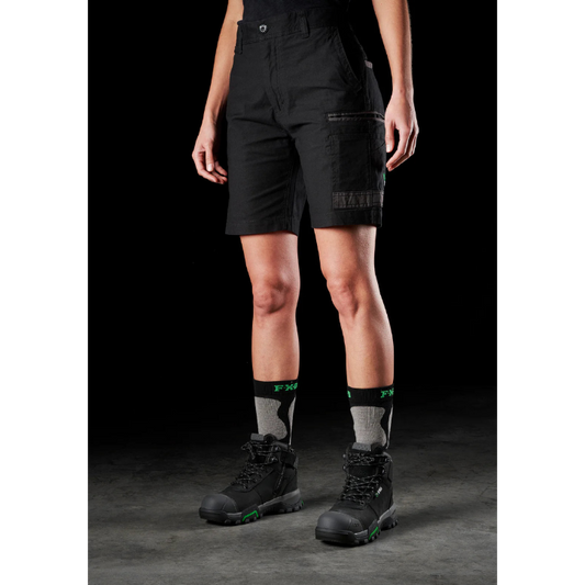 FXD - WS-3W Womens Stretch Cotton Utility Short_Black
