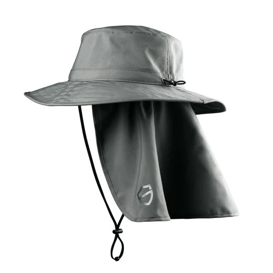 Safestyle - Worksite to Weekend Bucket Hat with Flap-Graphite_WTWBGL100