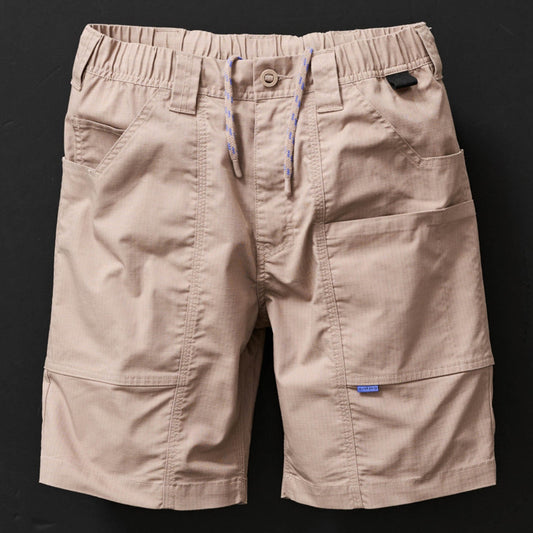 x/dmg - US-4_X-Utility Tech Short Elastic Waist_Khaki