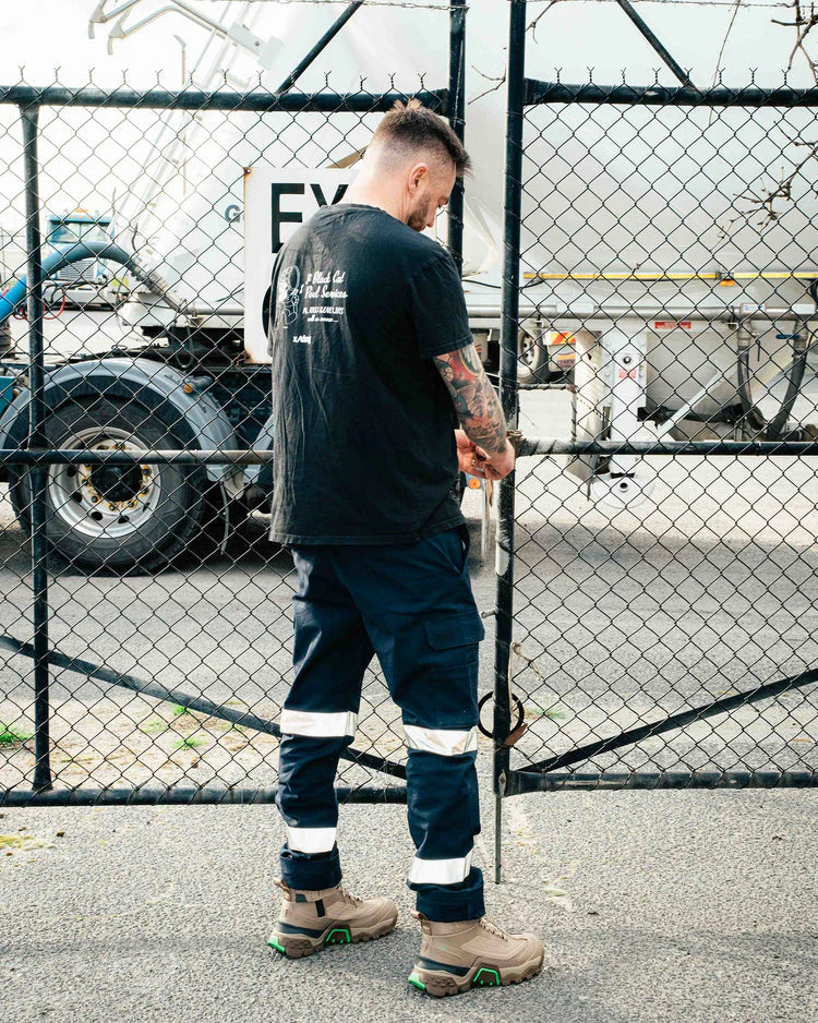 x/dmg - UP-1T_X-Utility Taped Cargo Pant_Navy
