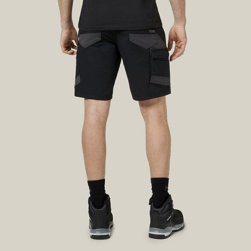 Hard Yakka - RAPTOR MID-SHORT_Black - Y05160