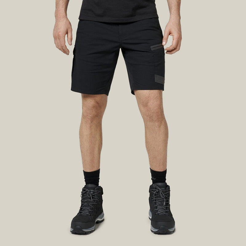 Hard Yakka - RAPTOR MID-SHORT_Black - Y05160