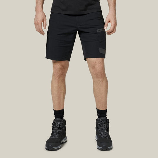 Hard Yakka - RAPTOR MID-SHORT_Black - Y05160