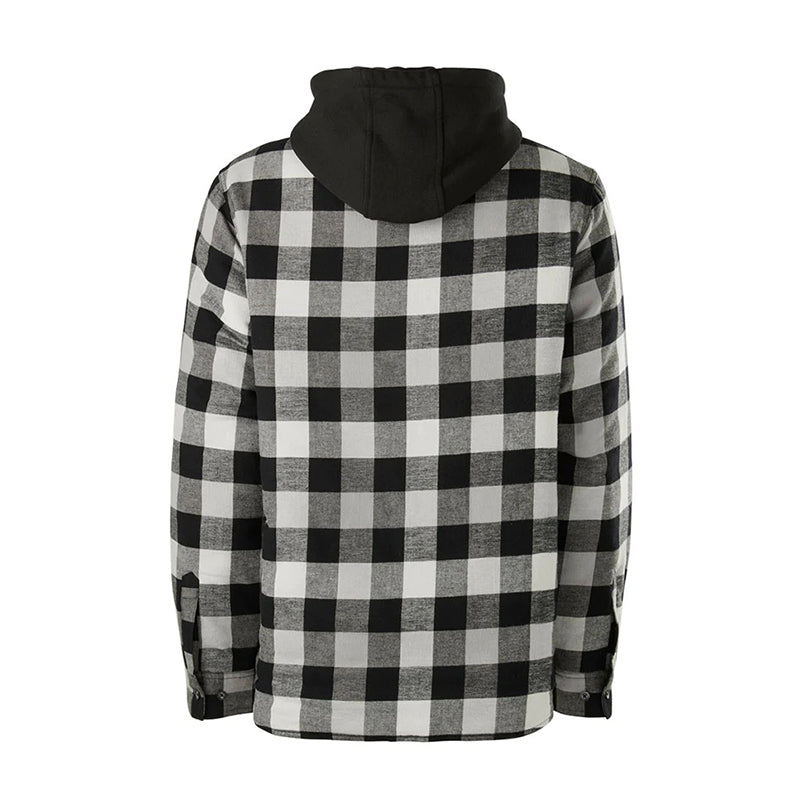 Hard Yakka - QUILTED SHACKET_Grey - Y06690