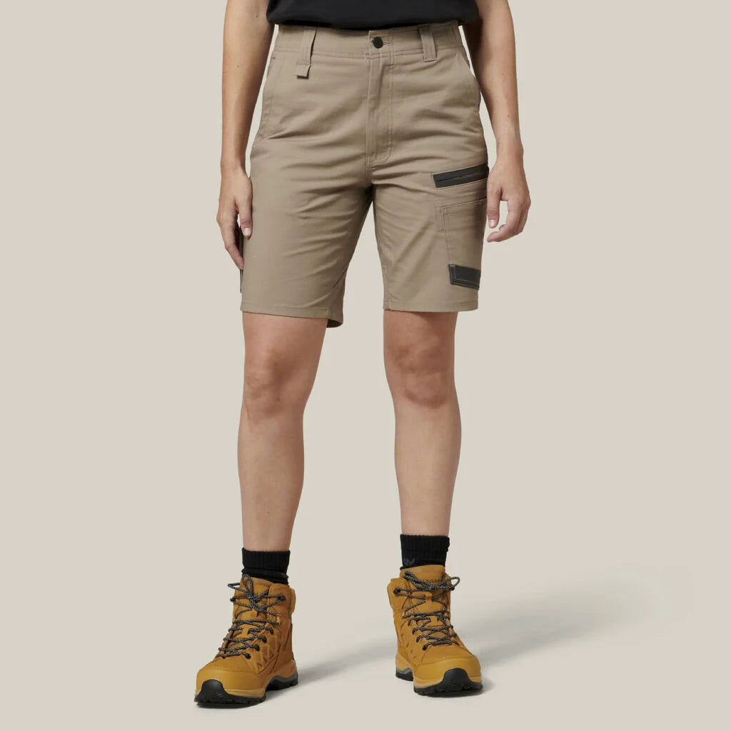 Hard Yakka-WMS RAPTOR MID SHORT-Cargo Shorts_Desert - Y08228