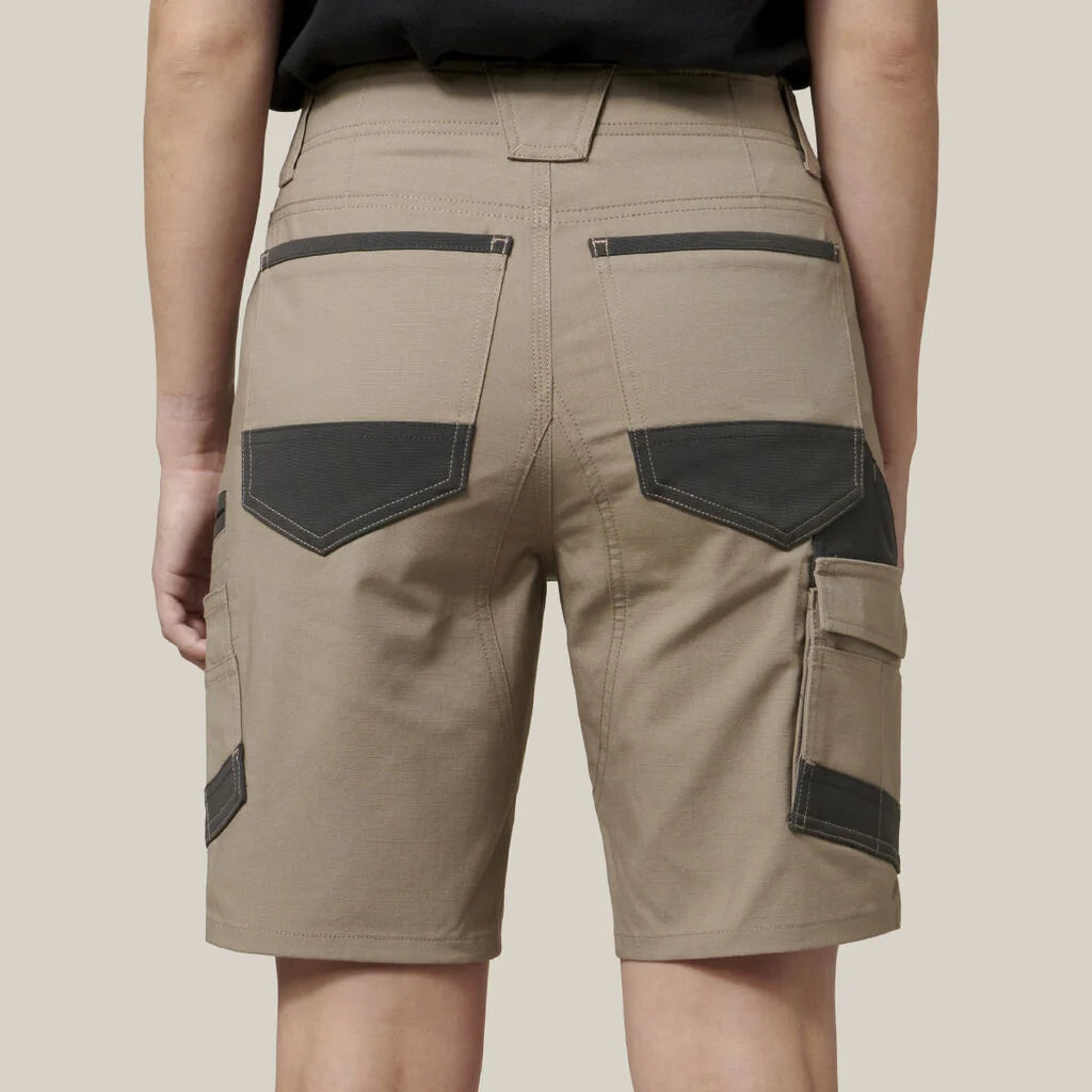 Hard Yakka-WMS RAPTOR MID SHORT-Cargo Shorts_Desert - Y08228