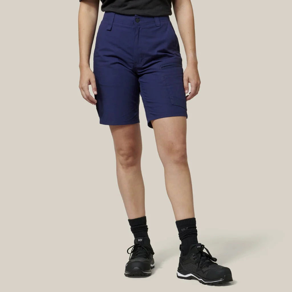 Hard Yakka-WMS RAPTOR MID SHORT-Cargo Shorts_Navy - Y08228
