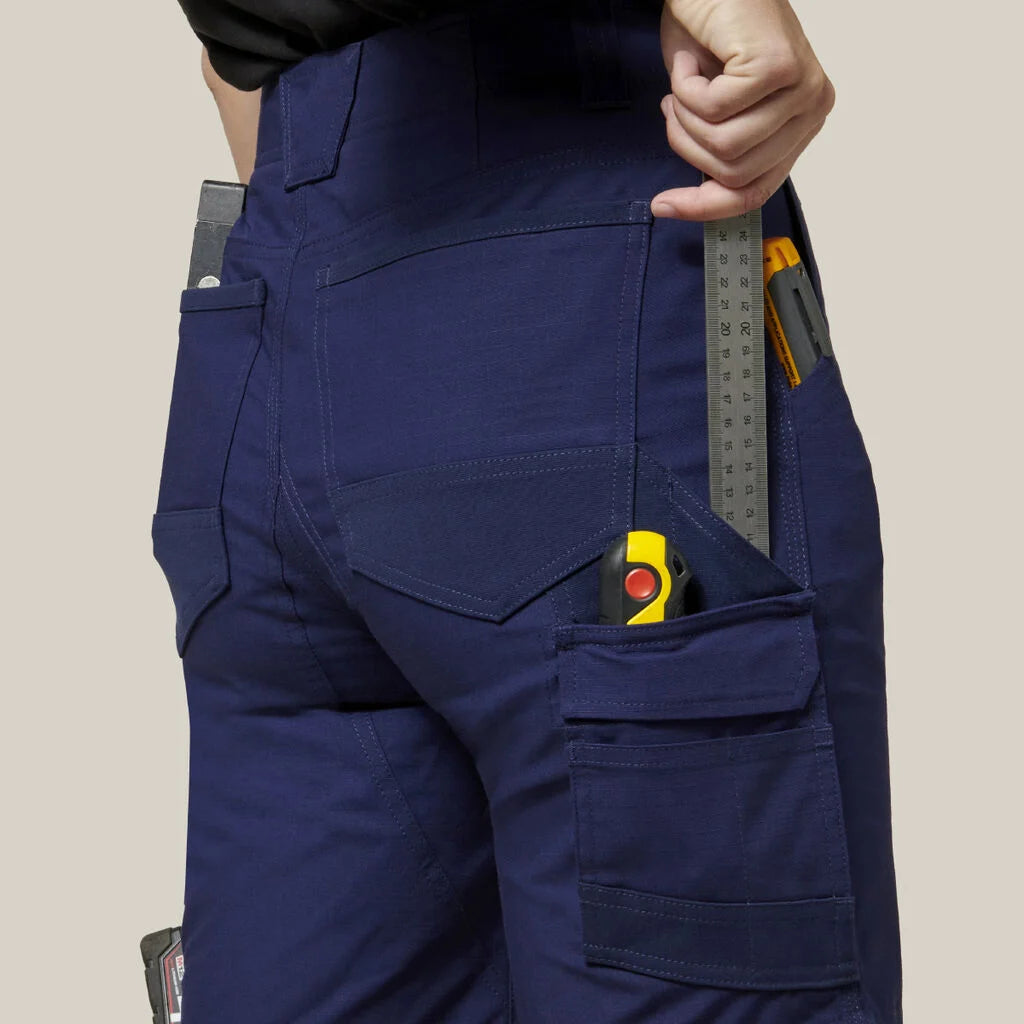 Hard Yakka-WMS RAPTOR MID SHORT-Cargo Shorts_Navy - Y08228