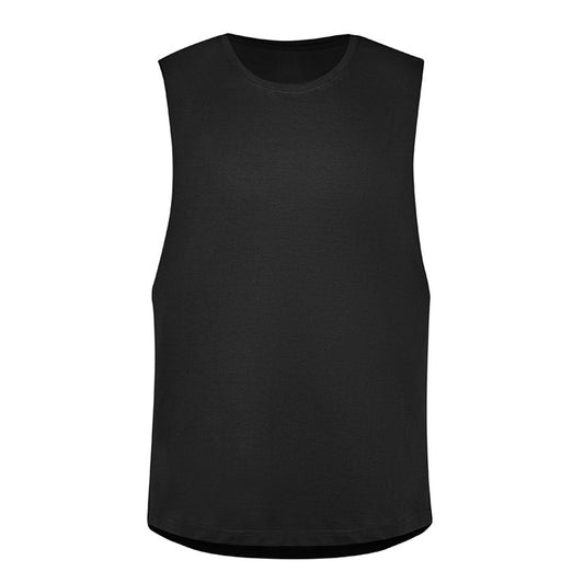Syzmik - STREETWORX Sleeveless Tee_Black - ZH137