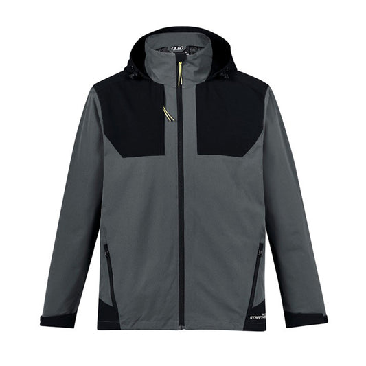 Syzmic - STREETWORX U Stretch Waterproof Jacket-Charcoal/Bla-_Charcoal/Black - ZJ310