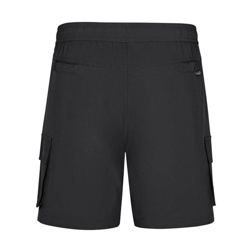 Syzmik - Streetworx Board Short - Stretch_Black - ZS240
