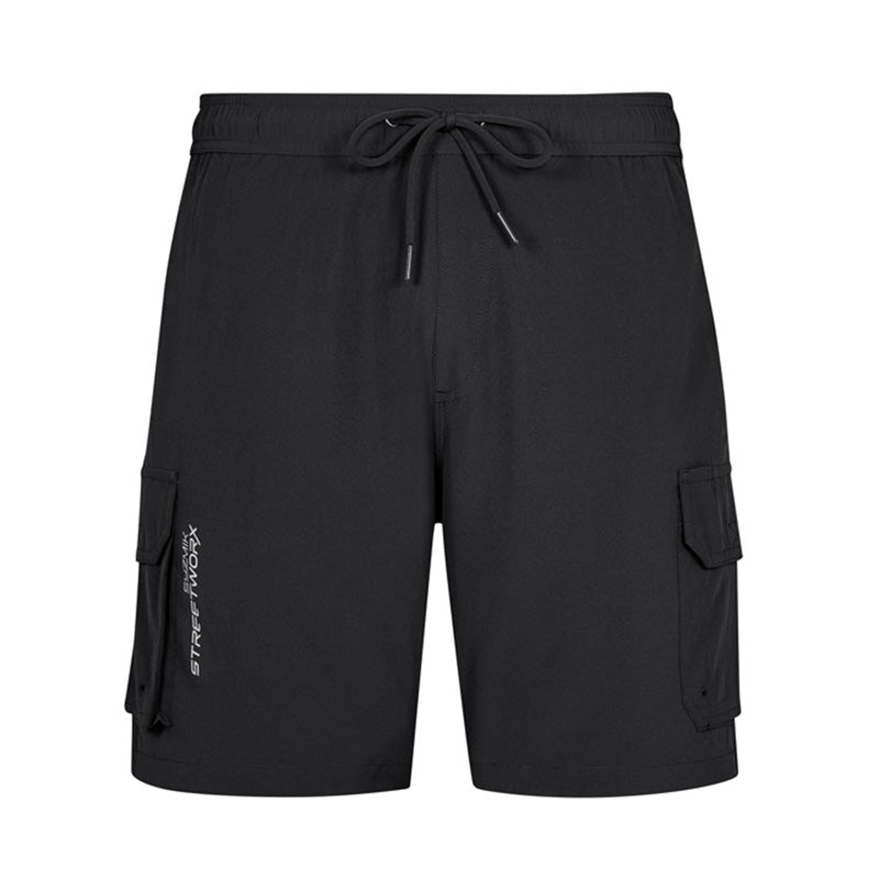 Syzmik - Streetworx Board Short - Stretch_Black - ZS240