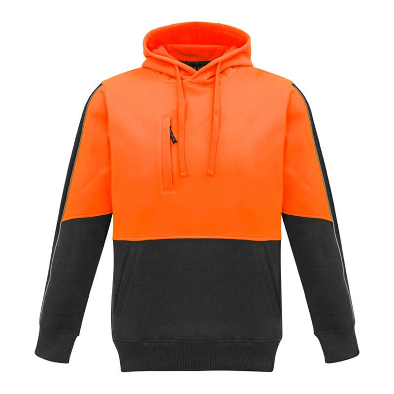 Syzmik - Hi Vis Pullover Hoodie_Orange/Navy - ZT484