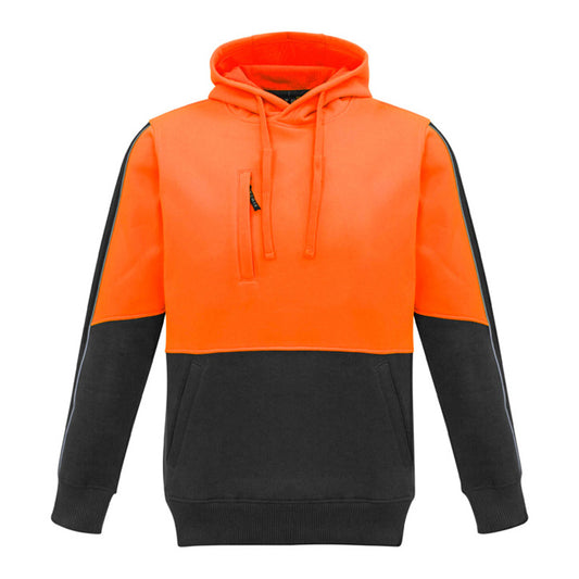 Syzmik - Hi Vis Pullover Hoodie_Orange/Navy - ZT484