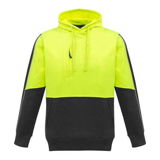 Syzmik - Hi Vis Pullover Hoodie_Yellow/Navy - ZT484