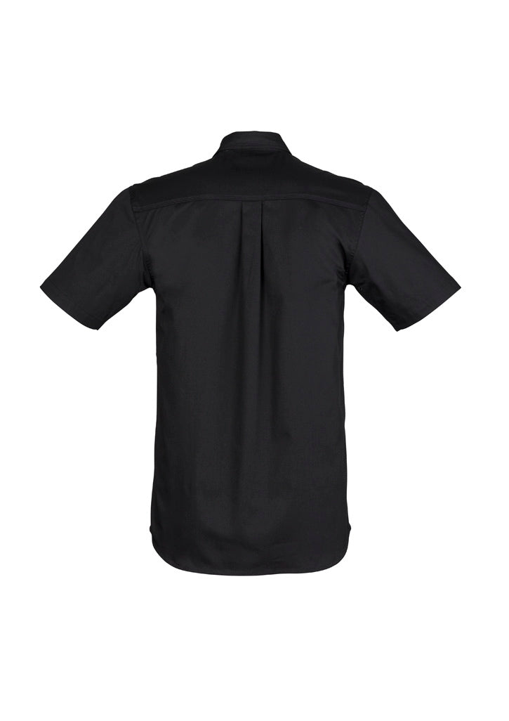 Syzmik - Tradie M/wgt S/S W/Shir-BLACK -_Black - ZW120