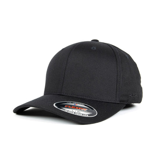 Flexfit Perma Curve Cap - Worn by the World _Black/Black - 6277