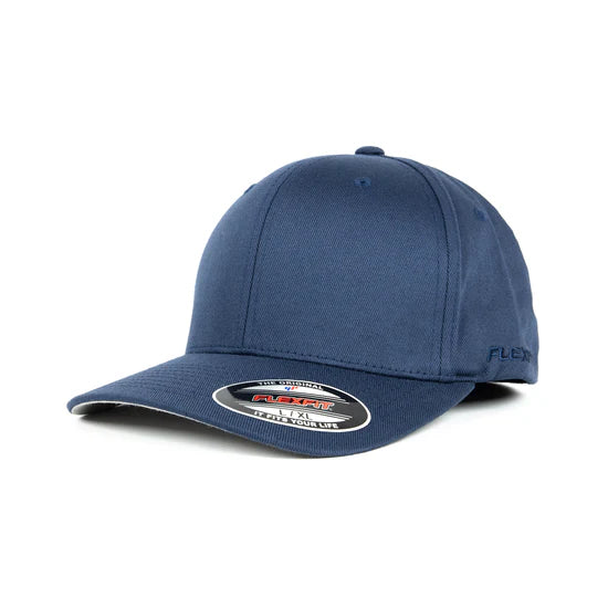 Flexfit Perma Curve Cap - Worn by the World _Navy - 6277
